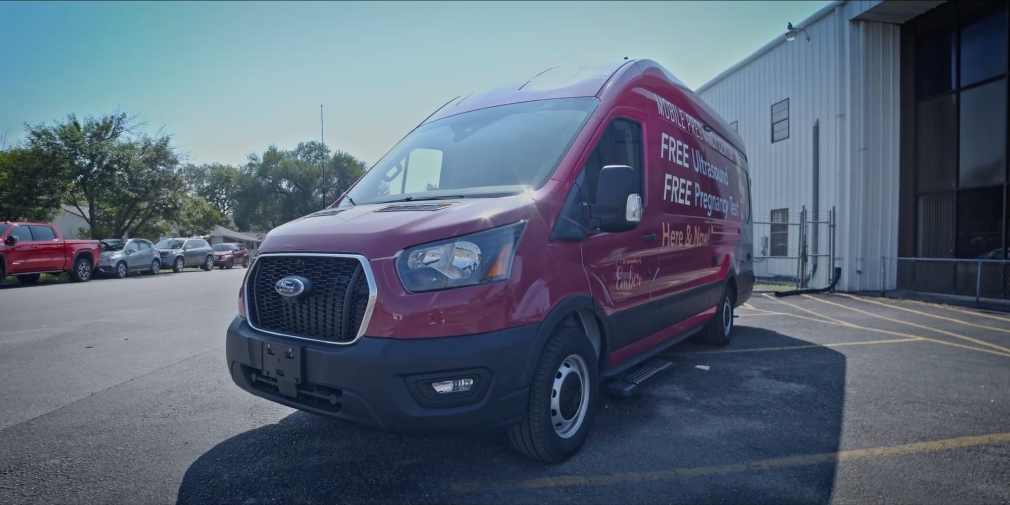 A Vans for Life van ready for deployment